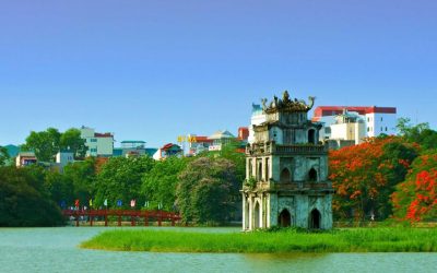 Hanoi city tour half day afternoon Hoan Kiem lake