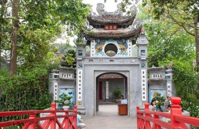 Hanoi city tour half day afternoon Ngoc Son Temple