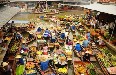 Cai Rang floating market