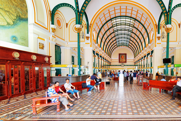 Ho Chi Minh central post office