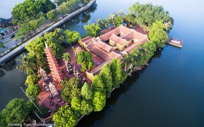 Overview of Tran Quoc Pagoda