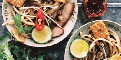 Cao Lau noodles make by Old well water