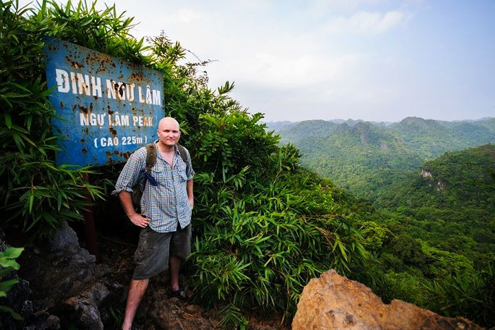 Mount in Cat Ba island