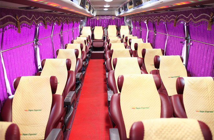 Sapa express 28 luxury seat bus