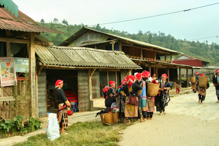 Dao ethnic in Ta Phin village