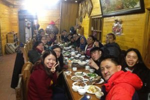 Dinning in Sapa Heavenly Homestay