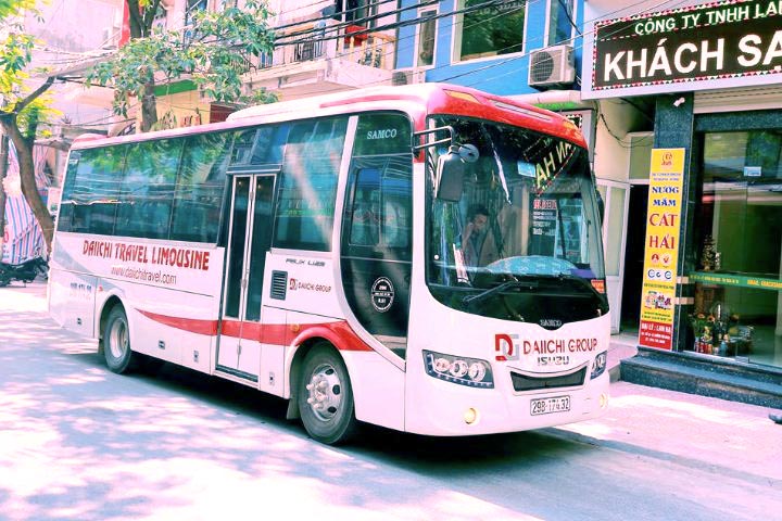 Hanoi Cat Ba island bus