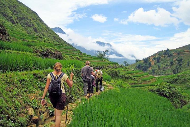 Sapa trekking activities