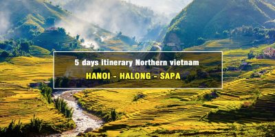 5 days Itinerary north Vietnam